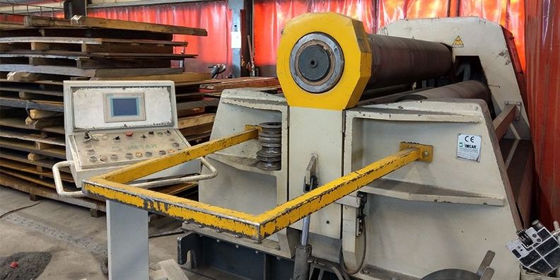 Rundbiegen von Blech